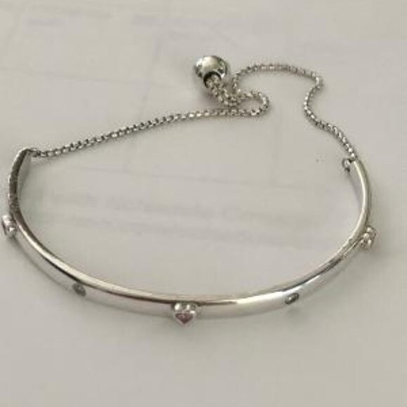 PANDORA  EXPLOSION OF LOVE ADJUSTABLE BAR BRACELET - Picture 1 of 5